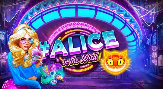 Alice in the Wild slot by Ruby Play at Mr Jones Casino