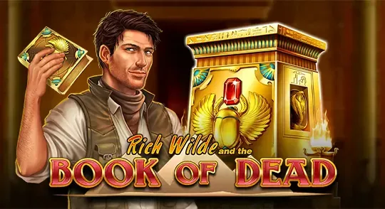 Book of Dead slot by Play'n GO at Mr Jones Casino