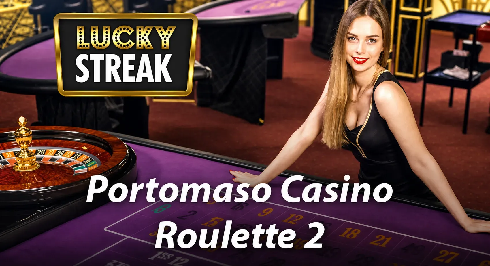 Portomaso Casino Roulette 2 slot by LuckyStreak at Mr Jones Casino
